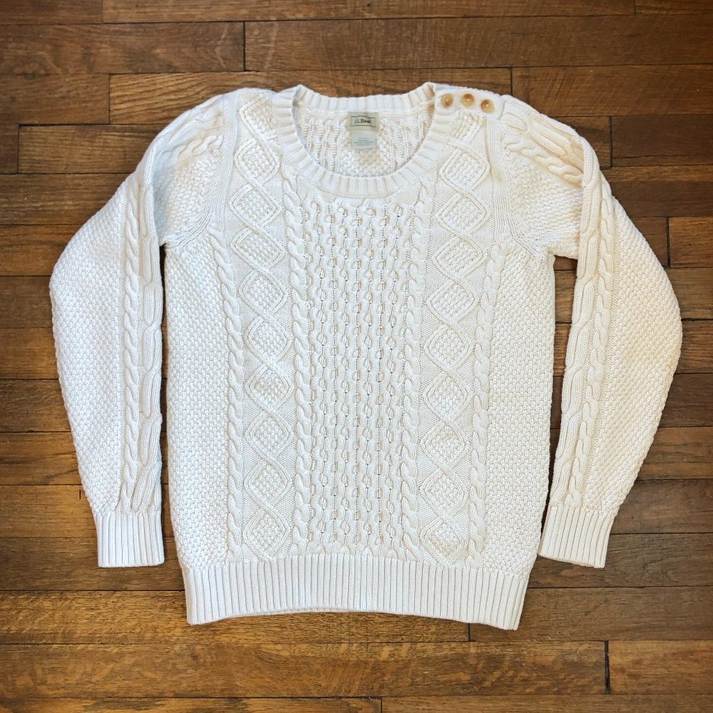 L.L. Bean Fisherman's Sweater